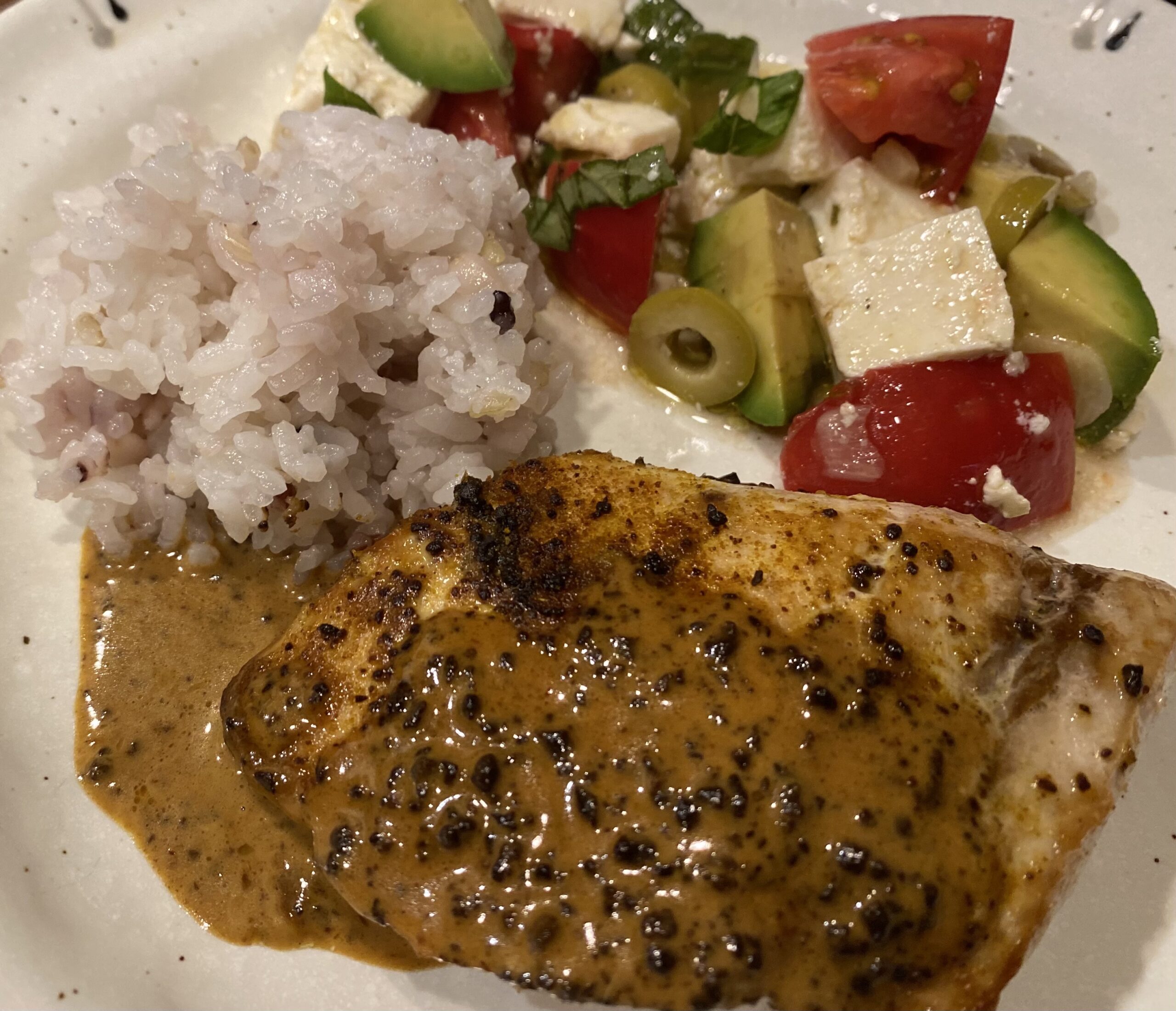 【レシピ】魚のカレークリームソース