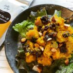 かぼちゃのサラダ with 発酵麹大豆フレークカレー風味