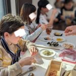 子どもたちを迎えて味噌玉教室